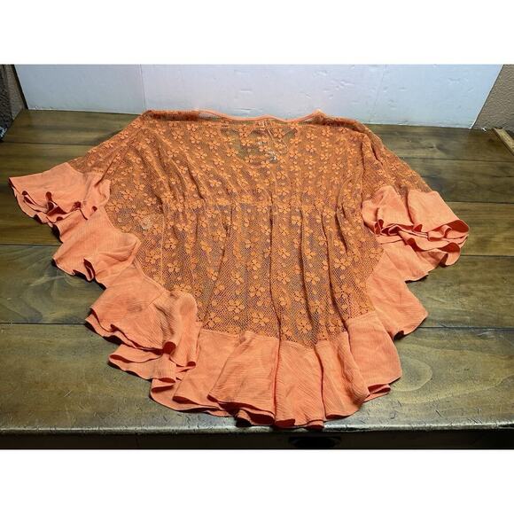 Free People Intimately Kokomo Beach Floral Lace Cover Up Medium NWT - Picture 13 of 13